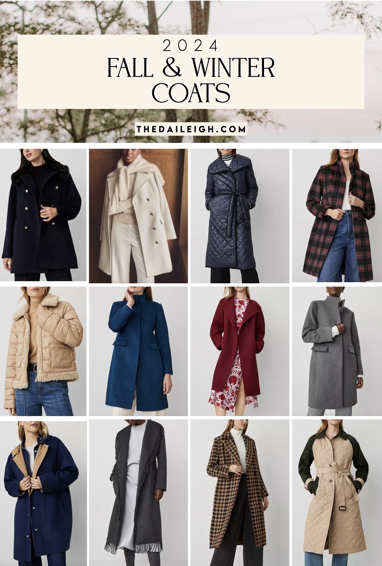 Fall and Winter Coats for Women Over 40 THE DAILEIGH